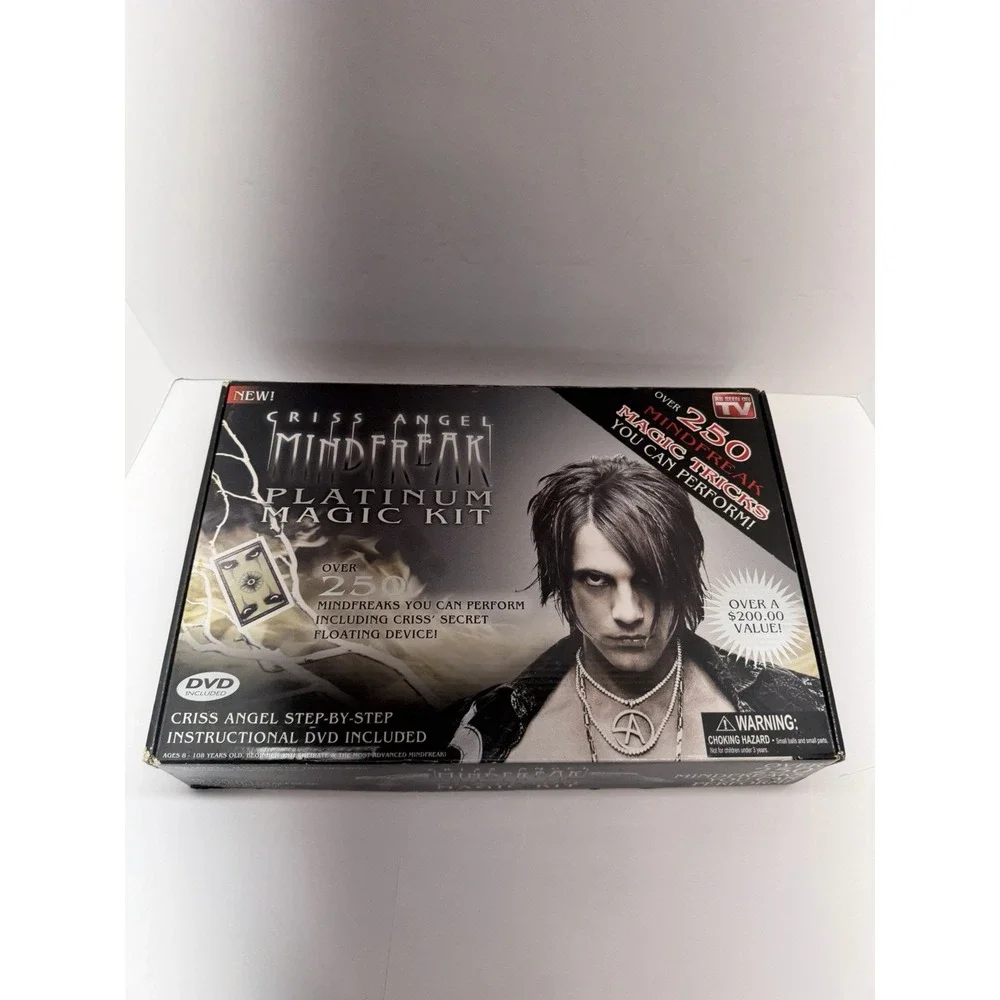 As Seen On TV Criss Angel Mindfreak Platinum Magic Kit with Instructional DVD